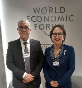 وزير الإقتصاد والتخطيط يشارك في فعاليات المؤتمر السنوي للمنتدى الاقتصادي العالمي 